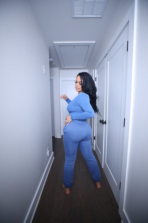 HAND MADE" LS BODYSUIT & PANTS SET