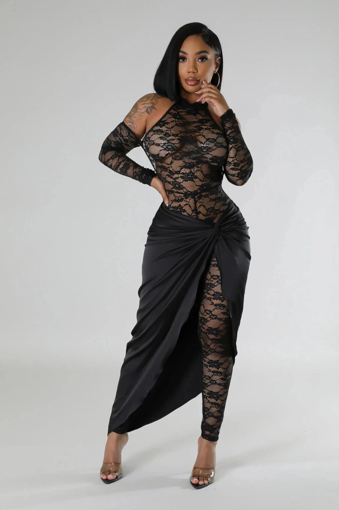 F.A.S.T Boutique 2PC SWITCH THINGS UP JUMPSUIT SET
