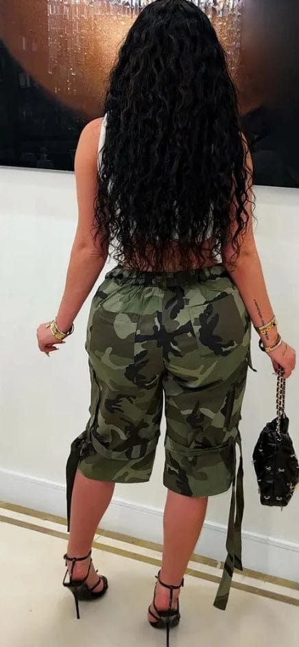F.A.S.T Boutique CAMO BERMUDA SHORTS