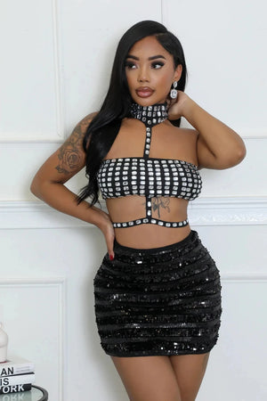 F.A.S.T Boutique FIND ME HERE SKIRT
