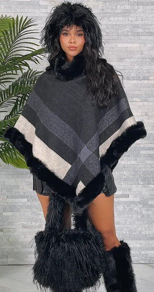 F.A.S.T Boutique FURRY BUCKET HAT & BAG SETS