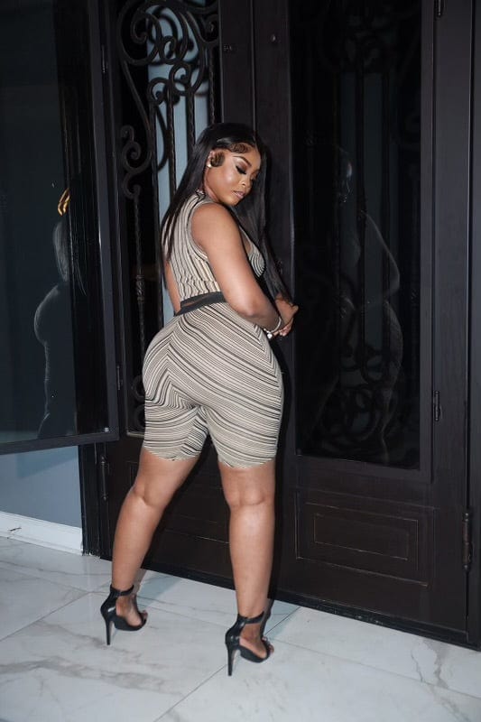 F.A.S.T Boutique SEAMLESS S/L CROP TOP & SHORTS SET