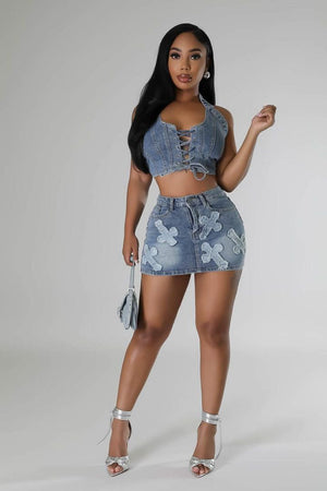F.A.S.T Boutique She's Edgy Skirt