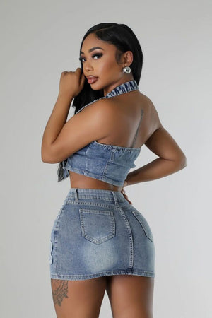 F.A.S.T Boutique She's Edgy Skirt