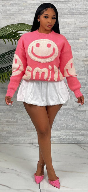 F.A.S.T Boutique SMILE SWEATER