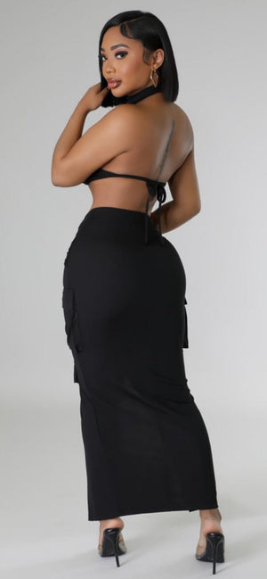 F.A.S.T Boutique Soft Serenity Skirt Set Half