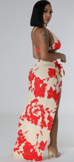 F.A.S.T Boutique Tiki Tropic Skirt Set
