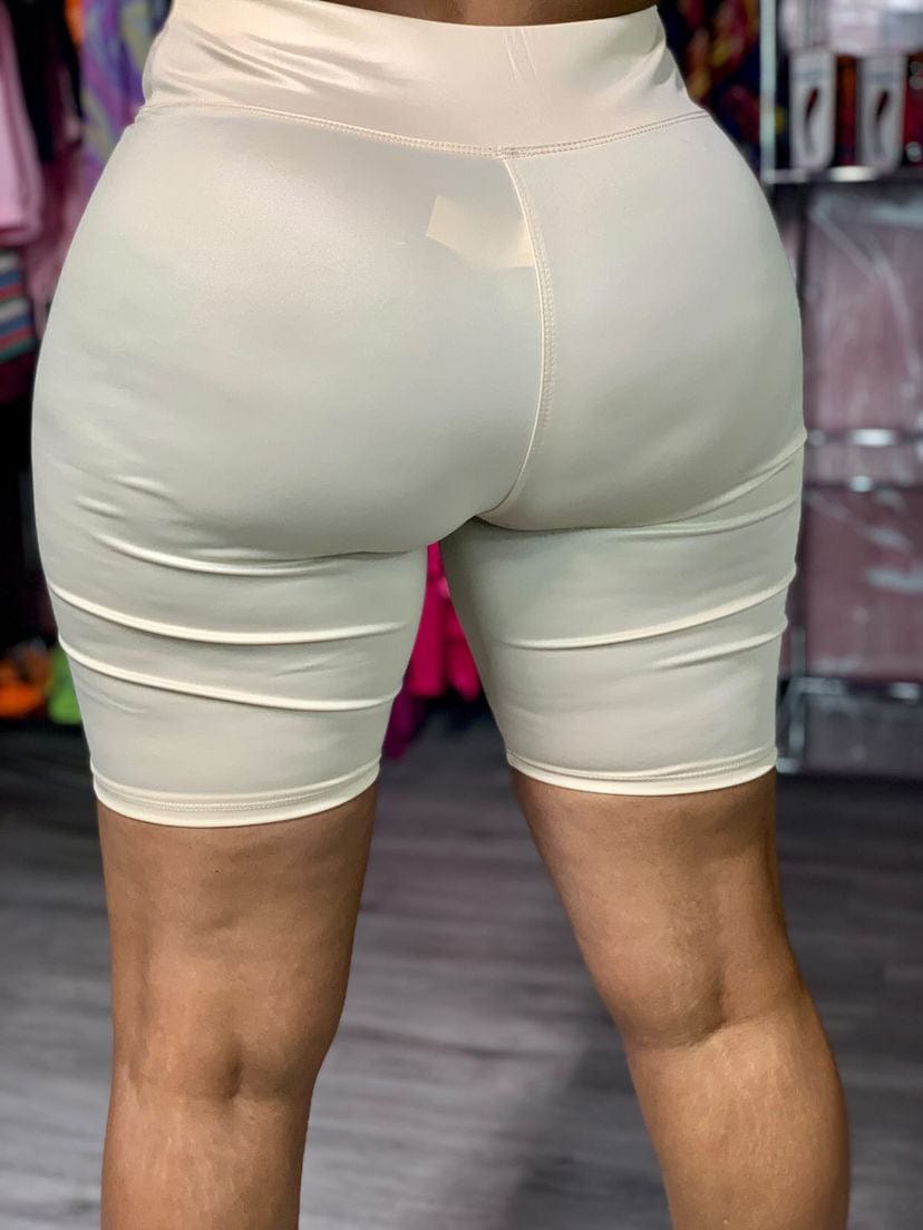 F.A.S.T Boutique PU BIKER SHORTS