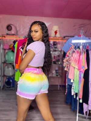 F.A.S.T Boutique Tie-Dye For Shorts